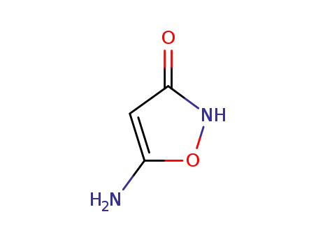 Molecular Structure of 822-63-9 (5-AMINO-2,3-DIHYDRO-1,2-OXAZOL-3-ONE)