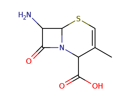 7-ammonio-3-methyl-8-oxo-5-thia-1-azabicyclo[4.2.0oct-3-ene-2-carboxylate