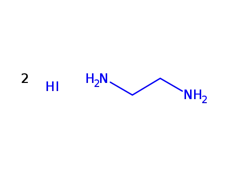 Molecular Structure of 5700-49-2 (Ethanediamine dihydroiodide)