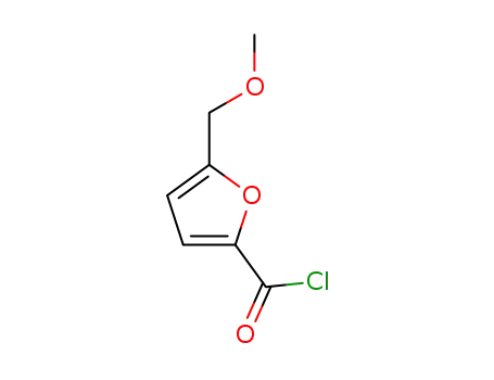 Molecular Structure of 717871-82-4 (2-Furancarbonyl chloride, 5-(methoxymethyl)- (9CI))