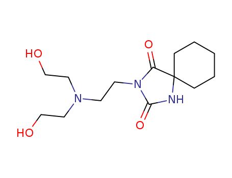 1,3-Diazaspiro[4.5]decane-2,4-dione,3-[2-[bis(2-hydroxyethyl)amino]ethyl]- cas  56605-11-9