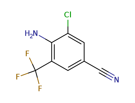 Benzonitrile, 4-amino-3-chloro-5-(trifluoromethyl)-