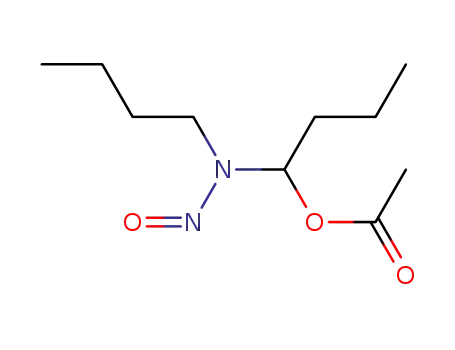 Molecular Structure of 56986-35-7 (BUTYL-(1-ACETOXY)BUTYL-NITROSAMINE)
