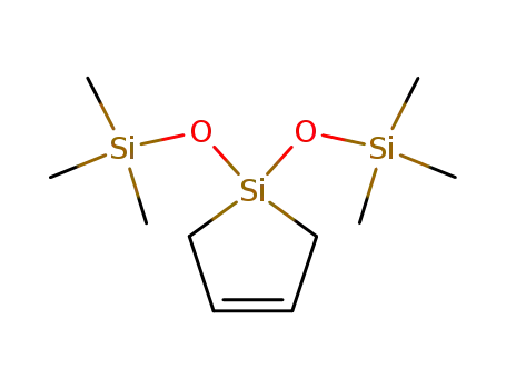 Molecular Structure of 76795-95-4 (1,1-bis[(trimethylsilyl)oxy]-2,5-dihydro-1H-silole)