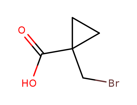 1-(bromomethyl)cyclopropanecarboxylic acid(56834-40-3)