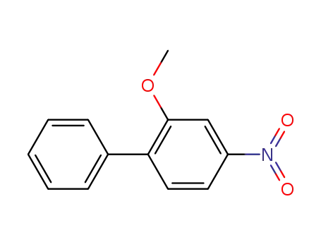 Molecular Structure of 15862-01-8 (2-Methoxy-4-nitrobiphenyl)