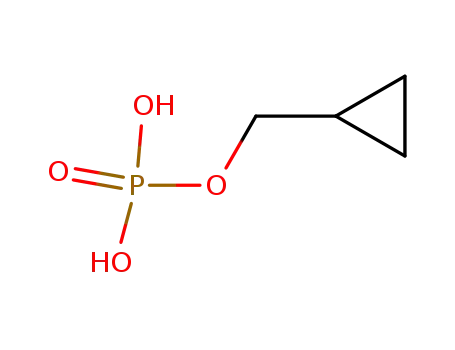 Molecular Structure of 56599-14-5 (cyclopropylmethyl dihydrogen phosphate)
