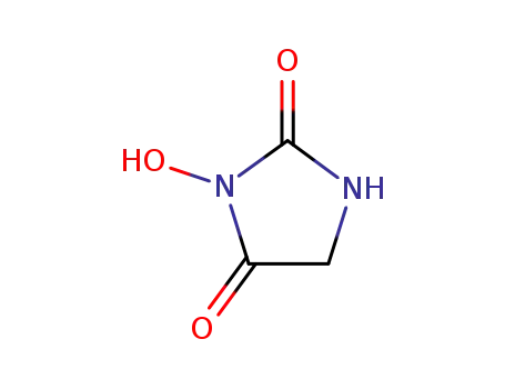 Molecular Structure of 56775-96-3 (3-hydroxyimidazolidine-2,4-dione)