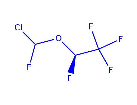 Ethane,2-(chlorofluoromethoxy)-1,1,1,2-tetrafluoro-