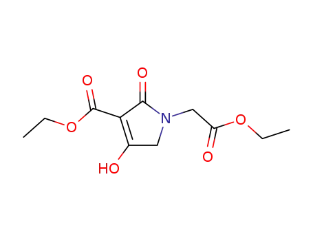 Molecular Structure of 62613-79-0 (2-(3-Carbethoxy-4-hydroxypyrrolidin-2-on-1-yl)ethyl acetate)