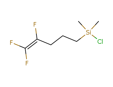 Silane,chlorodimethyl(4,5,5-trifluoro-4-penten-1-yl)-