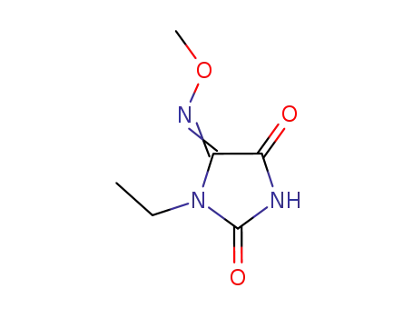 1-Ethylimidazolidine-2,4,5-trione 5-(O-methyloxime)