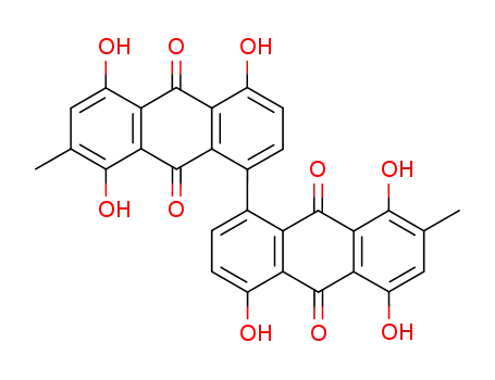 Molecular Structure of 568-42-3 (IRIDOSKYRIN)