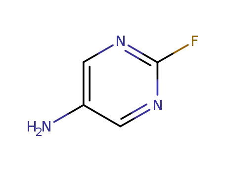 Molecular Structure of 56621-95-5 (5-AMINO-2-FLUOROPYRIMIDINE)