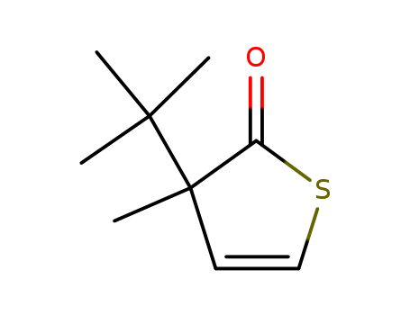 2(3H)-Thiophenone,3-(1,1-dimethylethyl)-3-methyl-