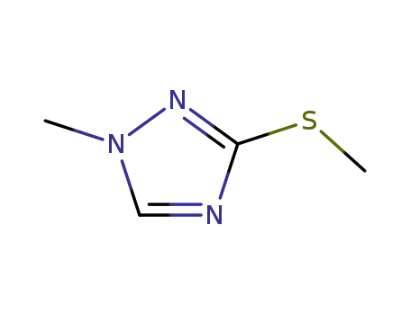 1H-1,2,4-Triazole,1-methyl-3-(methylthio)-(9CI)