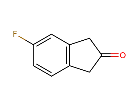 Molecular Structure of 57584-69-7 (5-Fluoro-2-indanone)