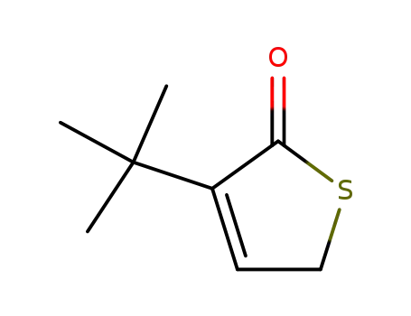 Molecular Structure of 57556-14-6 (2(5H)-Thiophenone, 3-(2,2-dimethylethyl)-)