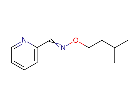 Molecular Structure of 6267-20-5 (2-PYRIDINEALDOXIME O-ISOAMYL ETHER)