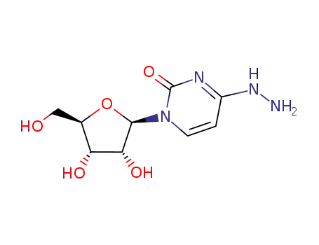 Molecular Structure of 57294-74-3 (N4-AMINOCYTIDINE)