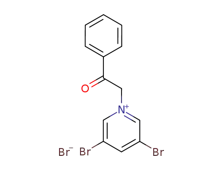 Molecular Structure of 6273-88-7 (3,5-dibromo-1-(2-oxo-2-phenylethyl)pyridinium)
