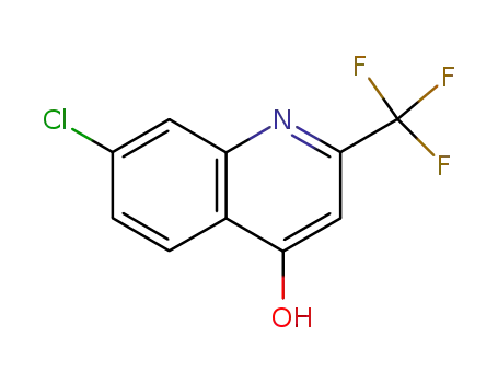 Molecular Structure of 57124-20-6 (7-CHLORO-4-HYDROXY-2-(TRIFLUOROMETHYL)QUINOLINE)