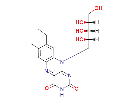 Molecular Structure of 5720-14-9 (7-methyl-8-ethylflavin)