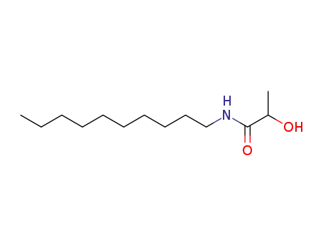 Molecular Structure of 6280-24-6 (N-decyl-2-hydroxy-propanamide)