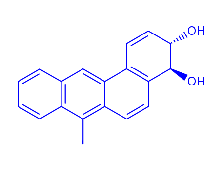 Benz[a]anthracene-3,4-diol,3,4-dihydro-7-methyl-, (3R,4R)-rel-