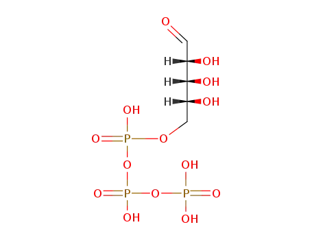 Molecular Structure of 62746-84-3 (ribose-5-triphosphate)