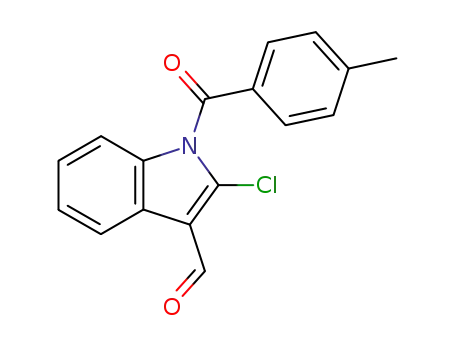 2-chloro-1-(4-methylbenzoyl)-1H-indole-3-carbaldehyde