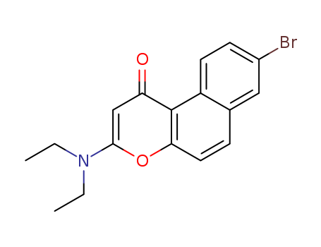 57944-48-6,8-bromo-3-(diethylamino)-1H-benzo[f]chromen-1-one,