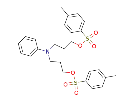 3-[N-[3-(4-methylphenyl)sulfonyloxypropyl]anilino]propyl 4-methylbenzenesulfonate