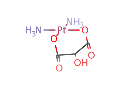 Molecular Structure of 52260-82-9 (hydroxymalonatodiammine platinum (II))