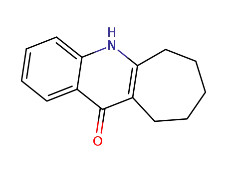 Molecular Structure of 5220-39-3 (5,6,7,8,9,10-HEXAHYDRO-CYCLOHEPTA[B]QUINOLIN-11-ONE)