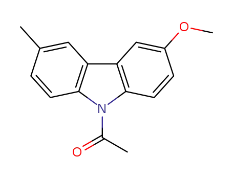 1-(3-methoxy-6-methyl-9H-carbazol-9-yl)ethanone