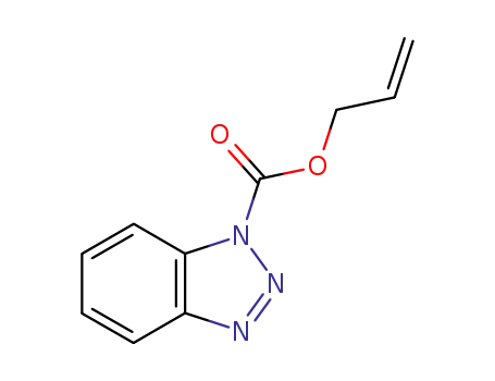 Molecular Structure of 114416-17-0 (allyl 1H-benzo[d][1,2,3]triazole-1-carboxylate)