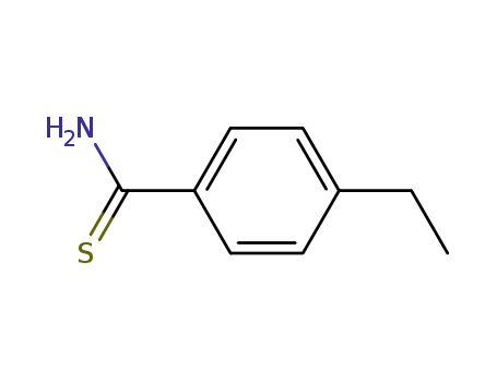 Molecular Structure of 57774-76-2 (4-ETHYL-THIOBENZAMIDE)