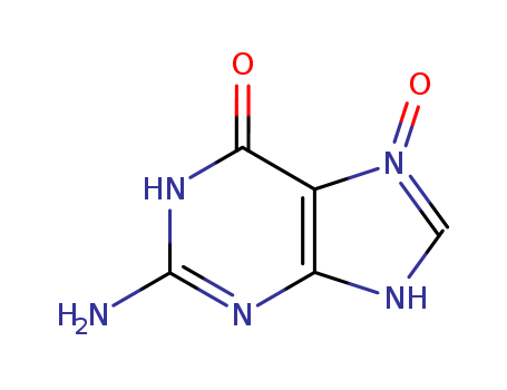 6H-Purin-6-one,2-amino-1,9-dihydro-, 7-oxide
