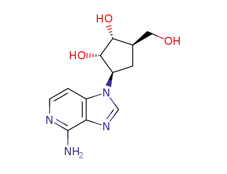 Molecular Structure of 58316-88-4 (3-deazaaristeromycin)