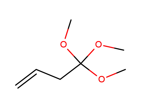 Molecular Structure of 58070-27-2 (4,4,4-TRIMETHOXY-1-BUTENE)