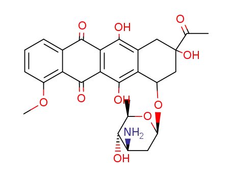 Molecular Structure of 73610-99-8 (daunorubicin semiquinone radicals)