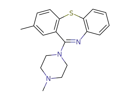 Molecular Structure of 5800-19-1 (Metiapine)