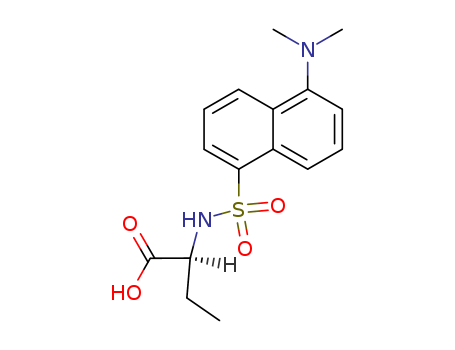 Butanoic acid,2-[[[5-(dimethylamino)-1-naphthalenyl]sulfonyl]amino]-