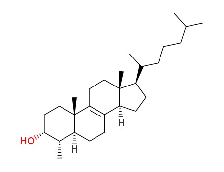 (3beta,4alpha,5alpha)-4-methylcholest-8-en-3-ol
