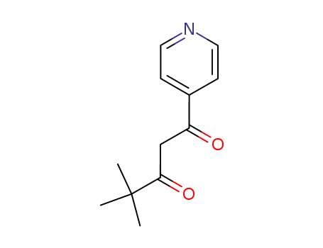 4,4-dimethyl-1-pyridin-4-yl-pentane-1,3-dione
