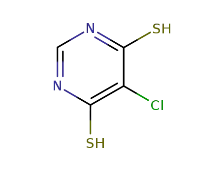 5-chloro-4-sulfanyl-1H-pyrimidine-6-thione