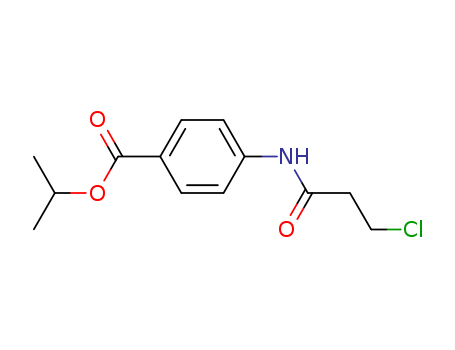 propan-2-yl 4-(3-chloropropanoylamino)benzoate