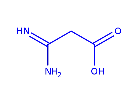 Molecular Structure of 6710-83-4 (CARBAMIMIDOYL-ACETIC ACID)