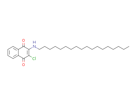 1,4-Naphthalenedione,2-chloro-3-(octadecylamino)-